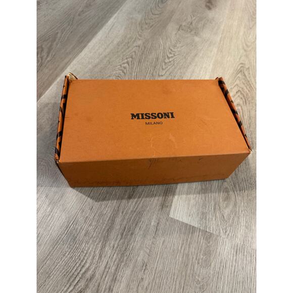 NWB Missoni Milano Aqua and Cream Espadrilles Jute-Wrapped Women's size 40/US9.5 - Picture 6 of 8